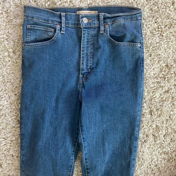 Levi’s Mile High Super Skinny Jeans - Picture 3 of 5